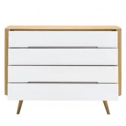 Studio Copenhagen Kommode Loca II - Wildeiche teilmassiv - Weiß / Wildeiche -Wohnzimmermöbel boutique en ligne 1000005209 100 GALLERYIMAGES P000000001000005209