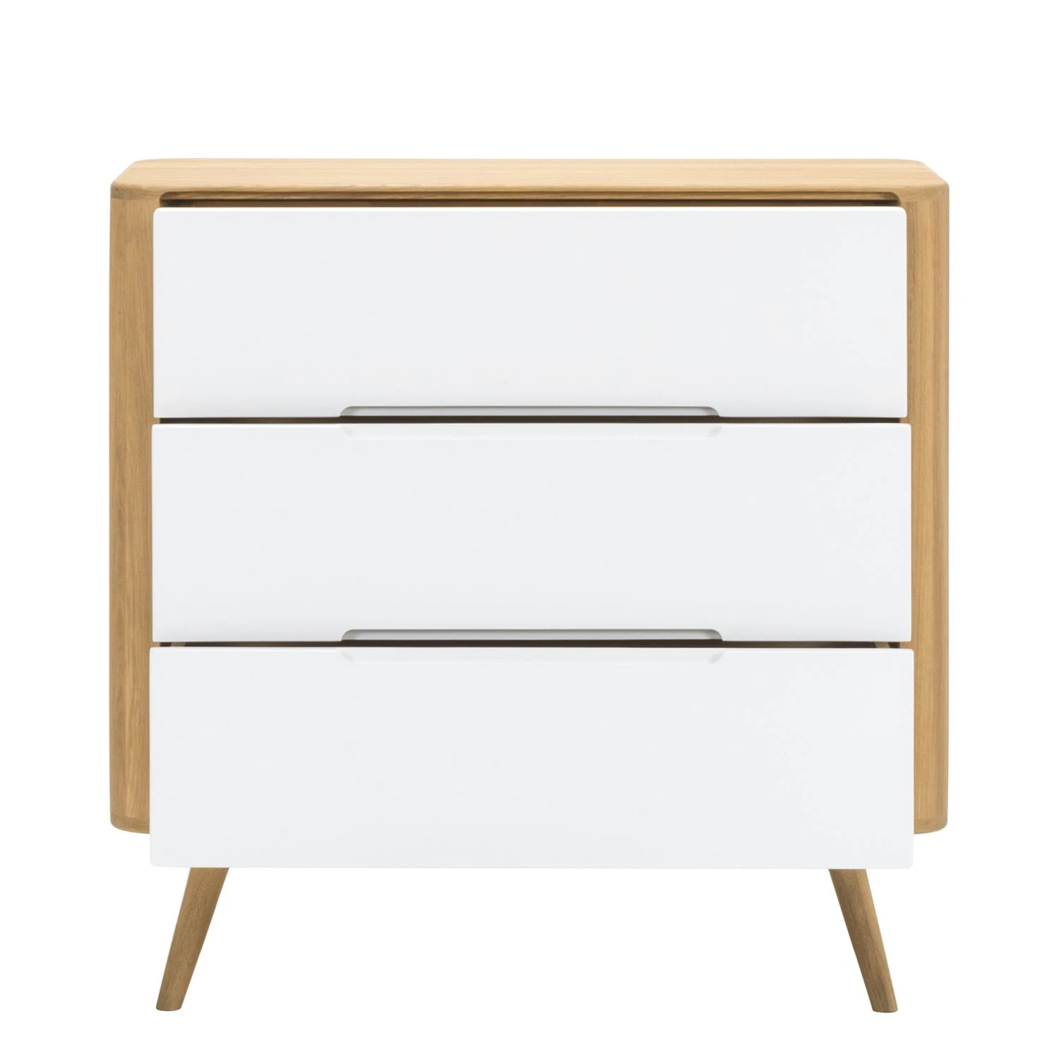 Studio Copenhagen Kommode Loca IV - Wildeiche teilmassiv - Weiß / Wildeiche 9 Studio Copenhagen Kommode Loca IV - Wildeiche teilmassiv - Weiß / Wildeiche – Bild 9