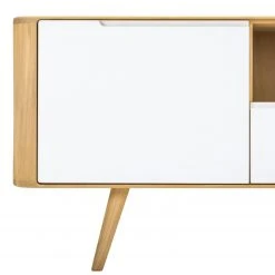 Studio Copenhagen TV-Lowboard Loca III - Weiß / Eiche -Wohnzimmermöbel boutique en ligne 1000005413 80 GALLERYIMAGES P000000001000005413