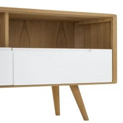 Studio Copenhagen TV-Lowboard Loca IV - Weiß / Wildeiche -Wohnzimmermöbel boutique en ligne 1000005415 100 GALLERYIMAGES P000000001000005415