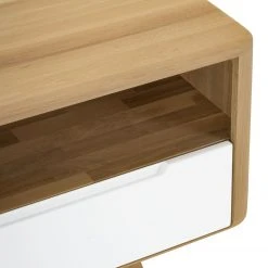 Studio Copenhagen TV-Lowboard Loca IV - Weiß / Wildeiche -Wohnzimmermöbel boutique en ligne 1000005415 140 GALLERYIMAGES P000000001000005415