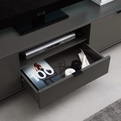 Studio Copenhagen TV-Lowboard Harma - Dunkelgrau -Wohnzimmermöbel boutique en ligne 1000007083 200402 18274800022 DETAILS P000000001000007083