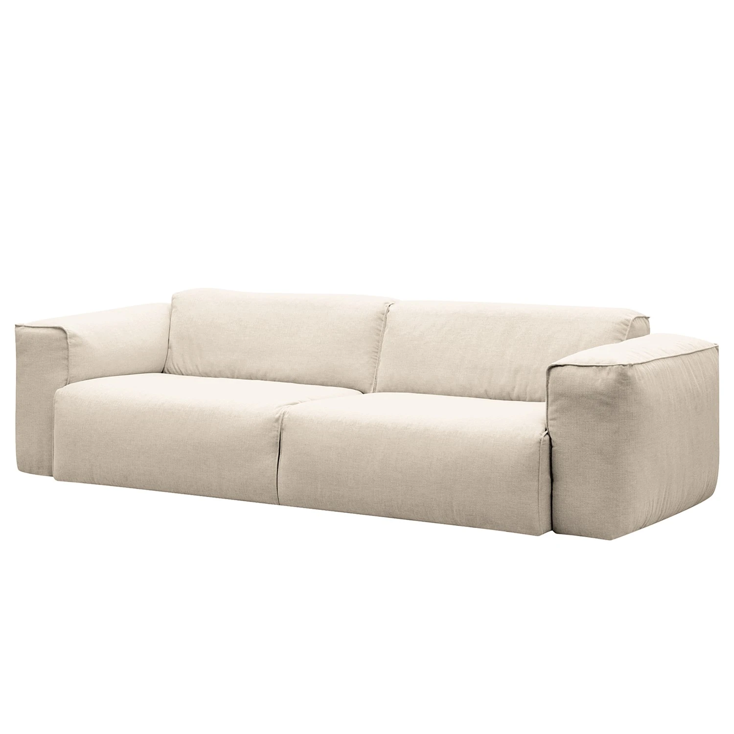 Studio Copenhagen 3-Sitzer Sofa HUDSON - Webstoff Saia: Beige 1 Studio Copenhagen 3-Sitzer Sofa HUDSON - Webstoff Saia: Beige