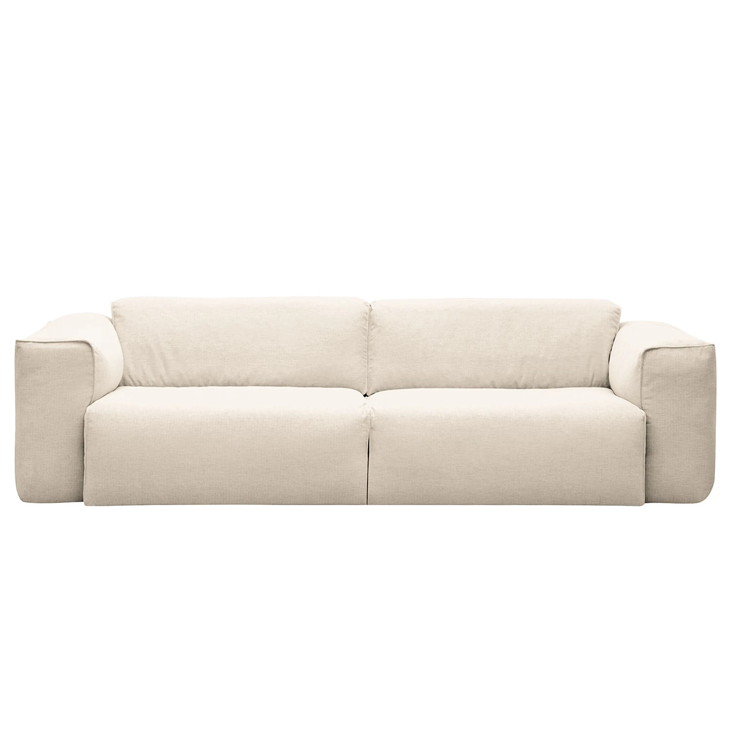 Studio Copenhagen 3-Sitzer Sofa HUDSON - Webstoff Saia: Beige 4 Studio Copenhagen 3-Sitzer Sofa HUDSON - Webstoff Saia: Beige – Bild 4