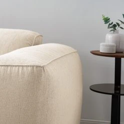 Studio Copenhagen 3-Sitzer Sofa HUDSON - Webstoff Saia: Beige 23 Studio Copenhagen 3-Sitzer Sofa HUDSON - Webstoff Saia: Beige -Wohnzimmermöbel boutique en ligne 1000009278 201130 15531900060 DETAILS P000000001000009278 1