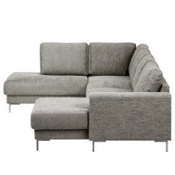 Fredriks Wohnlandschaft Summer Webstoff - Webstoff Madu: Hellgrau - Longchair davorstehend rechts / Ottomane links -Wohnzimmermöbel boutique en ligne 1000012449 200623 11300300049 DETAILS P000000001000012449