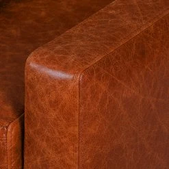 Ars manufacti Sofa Horley (2-Sitzer) Echtleder - Vintage Cognac -Wohnzimmermöbel boutique en ligne 1000015367 200616 19121800054 DETAILS P000000001000015367