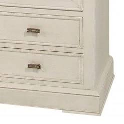 Montreux Vitrinenschrank Siena - Ayous teilmassiv - Antikweiß -Wohnzimmermöbel boutique en ligne 1000017528 210830 14371800007 DETAILS P000000001000017528