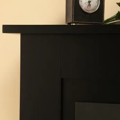 Montreux Elektrokamin Shanghai - schwarz seidenmatt lackiert, anthrazit -Wohnzimmermöbel boutique en ligne 1000017582 220614 054 DETAILS P000000001000017582