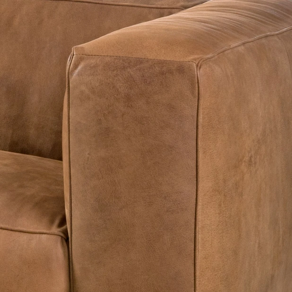 Ars manufacti Sofa Pentre (3-Sitzer) Echtleder - Hellbraun 15 Ars manufacti Sofa Pentre (3-Sitzer) Echtleder - Hellbraun – Bild 15