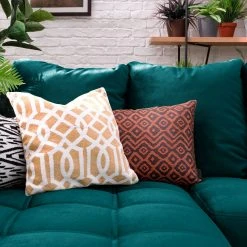 Jack & Alice Ecksofa Elnora - Türkis - Ottomane davorstehend links - Ohne Hocker -Wohnzimmermöbel boutique en ligne 1000022189 181114 11415409 MOOD GALLERYIMAGES P000000001000022189 mood