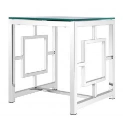 Jack & Alice Couchtisch Tynset - Glas / Stahl