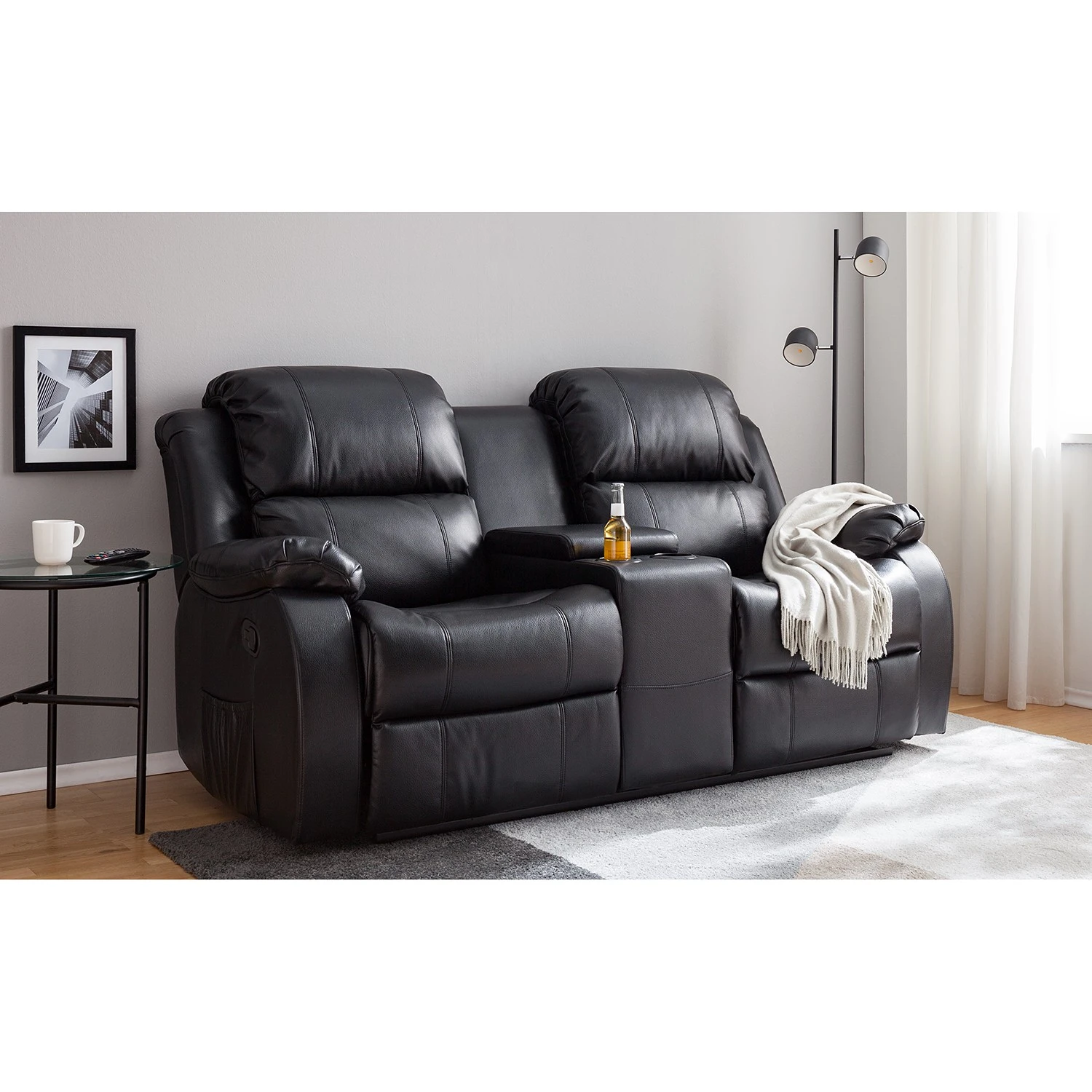 Modoform Kinosofa Mendis (2-Sitzer) - Schwarz 2 Modoform Kinosofa Mendis (2-Sitzer) - Schwarz – Bild 2