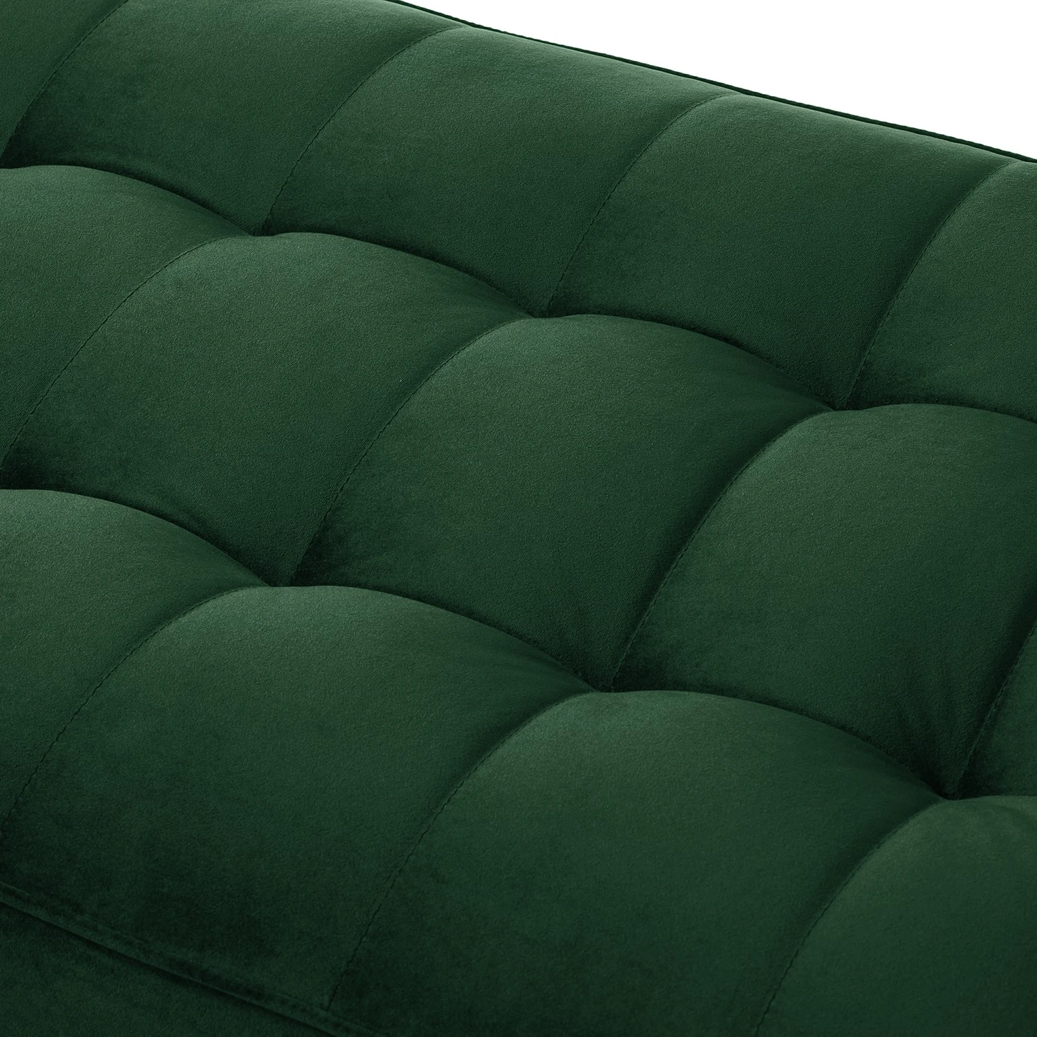 Eva Padberg Collection Hockerbank LAONA - Samt Pauno: Dunkelgrün 6 Eva Padberg Collection Hockerbank LAONA - Samt Pauno: Dunkelgrün – Bild 6
