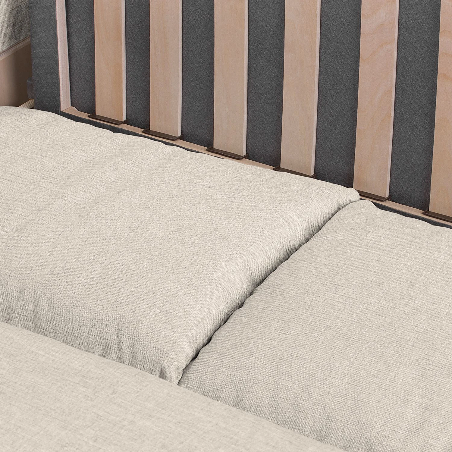 Mooved Schlafsofa Latina III Webstoff - Creme - Breite: 165 cm 13 Mooved Schlafsofa Latina III Webstoff - Creme - Breite: 165 cm – Bild 13