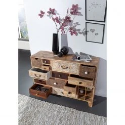 Ars manufacti Kommode Curenna I - Mango teilmassiv - Mango / Braun -Wohnzimmermöbel boutique en ligne 1000040375 220127 13002200022 MOOD DETAILS P000000001000040375 mood