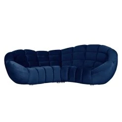 Jack & Alice Bigsofa Blair - Microfaser Blau -Wohnzimmermöbel boutique en ligne 1000040427 220524 045 DETAILS P000000001000040427