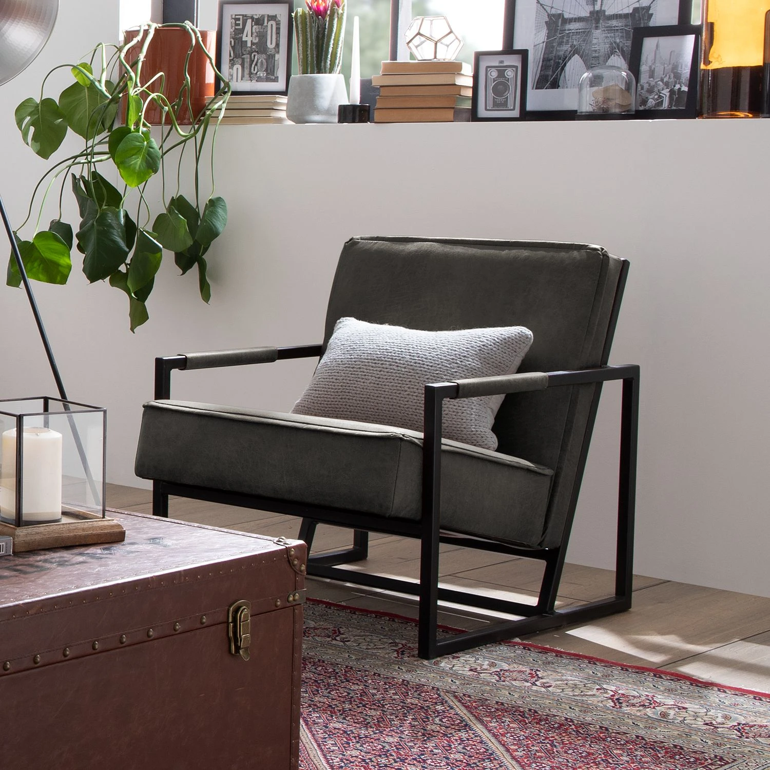 Ars manufacti Sessel Rhode - Basalt 3 Ars manufacti Sessel Rhode - Basalt – Bild 3