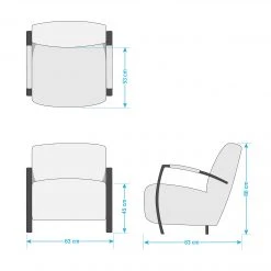 Ars manufacti Sessel Straid - Braungrau -Wohnzimmermöbel boutique en ligne 1000042101 80 GALLERYIMAGES P000000001000042101