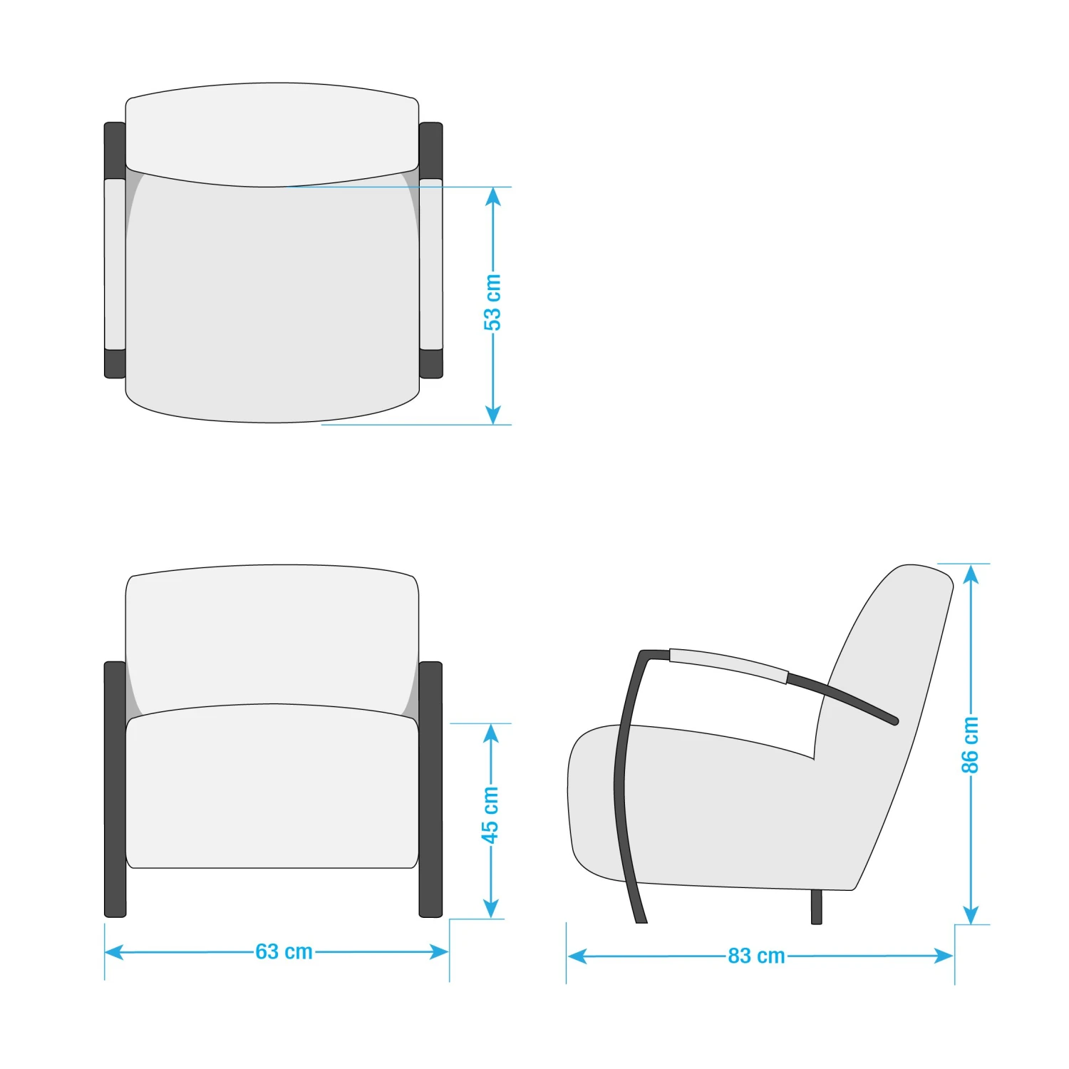 Ars manufacti Polstergarnitur Straid (3-2-1) - Cubanit 12 Ars manufacti Polstergarnitur Straid (3-2-1) - Cubanit – Bild 12