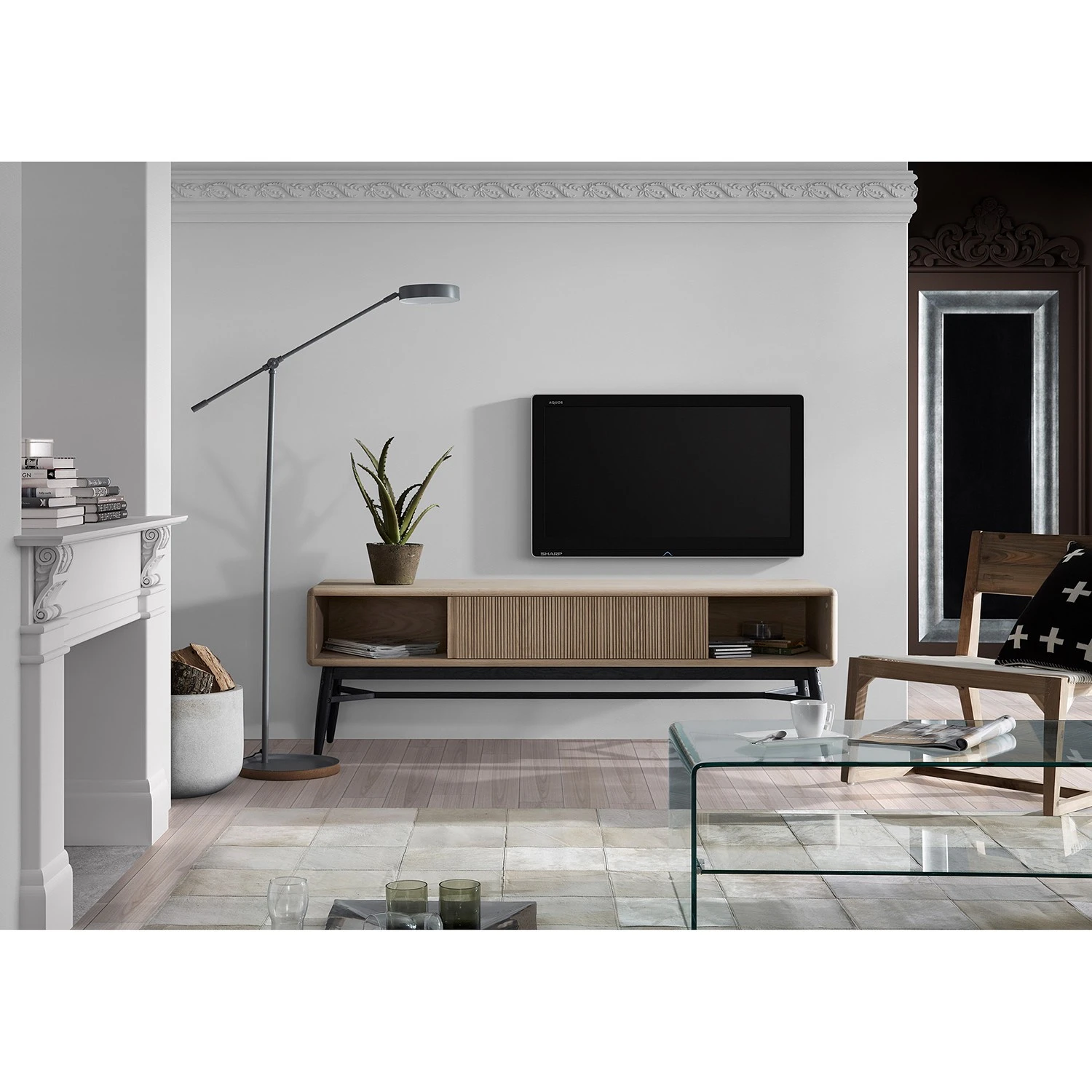 Fredriks Couchtisch Drap - Glas 5 Fredriks Couchtisch Drap - Glas – Bild 5