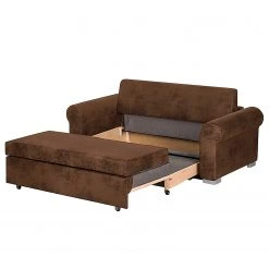 Mooved Schlafsofa Latina IV Antiklederoptik - Braun - Breite: 205 cm -Wohnzimmermöbel boutique en ligne 1000058378 211221 09205600219 DETAILS P000000001000058378