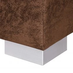 Mooved Schlafsofa Latina IV Antiklederoptik - Braun - Breite: 205 cm -Wohnzimmermöbel boutique en ligne 1000058378 211221 09205600285 DETAILS P000000001000058378