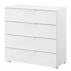 Kommode SKØP x4 - Alpinweiß - Breite: 80 cm - Korpusfarbe