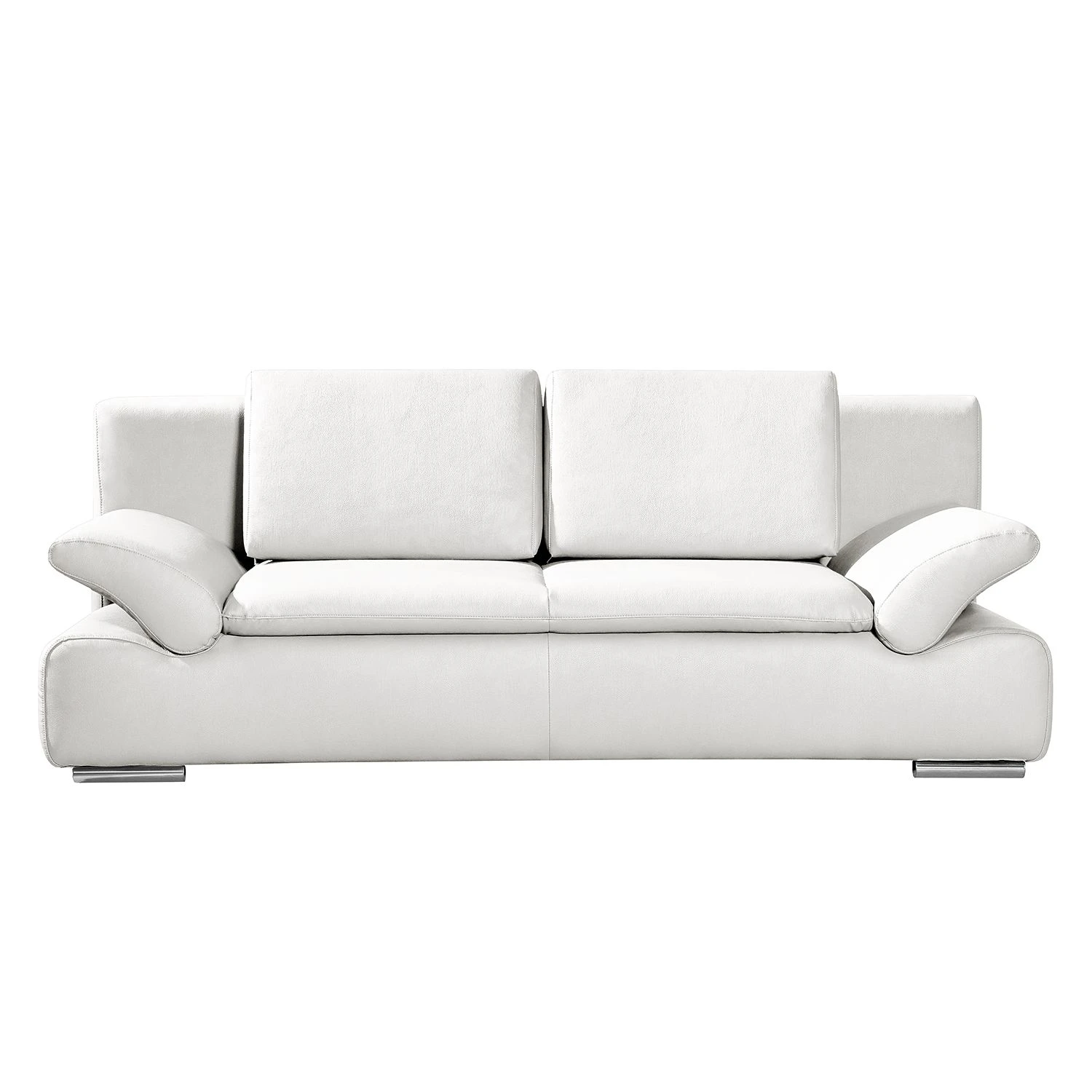 Loftscape Schlafsofa Norris II - Echtleder Weiß 9 Loftscape Schlafsofa Norris II - Echtleder Weiß – Bild 9