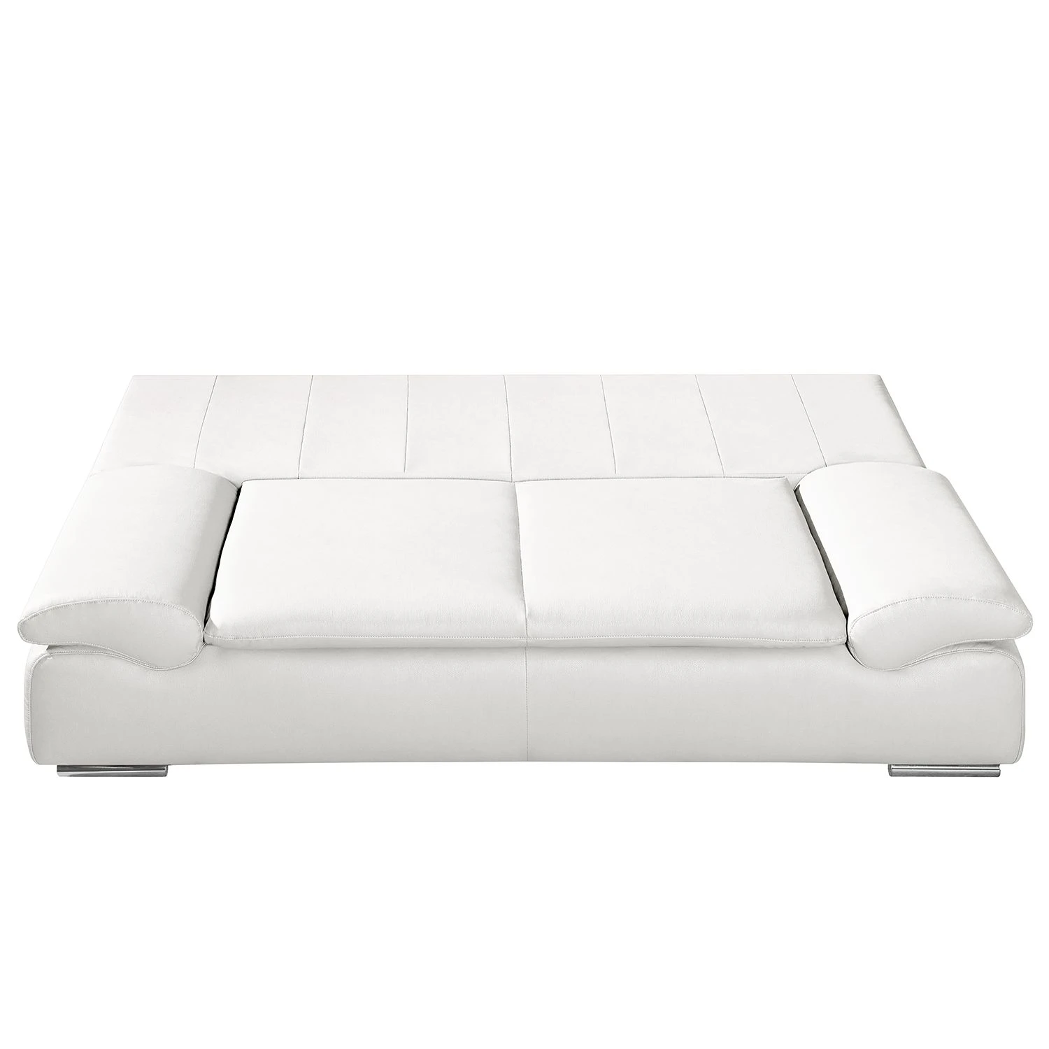 Loftscape Schlafsofa Norris II - Echtleder Weiß 12 Loftscape Schlafsofa Norris II - Echtleder Weiß – Bild 12