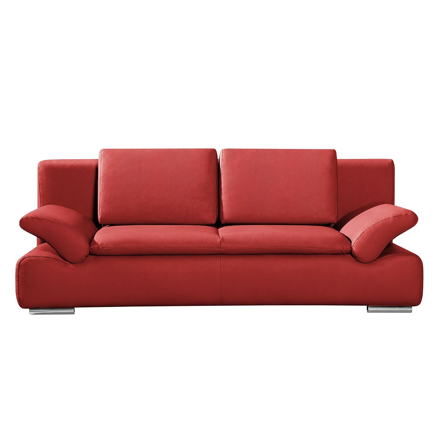 Fredriks Schlafsofa Norris II - Echtleder Rot 9 Fredriks Schlafsofa Norris II - Echtleder Rot – Bild 9