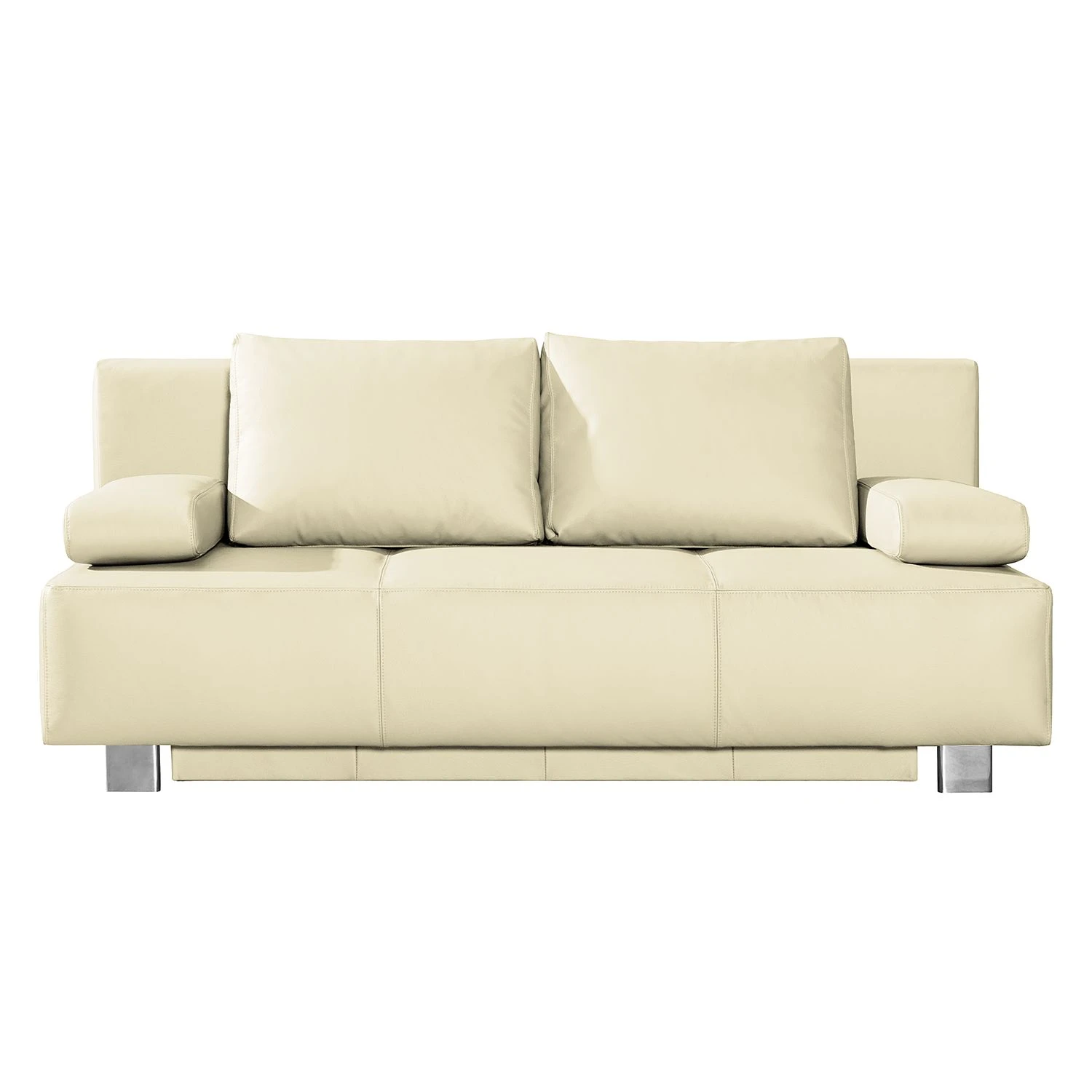 Fredriks Schlafsofa Dayly Echtleder - Beige 4 Fredriks Schlafsofa Dayly Echtleder - Beige – Bild 4