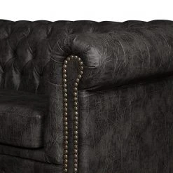 Ars manufacti Sessel Kamaru Kunstleder - Schwarz 11 Ars manufacti Sessel Kamaru Kunstleder - Schwarz -Wohnzimmermöbel boutique en ligne 1000085223 220223 060 DETAILS P000000001000085223