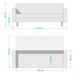 Mørteens Schlafsofa Daru I Webstoff - Webstoff Nims: Hellgrau -Wohnzimmermöbel boutique en ligne 1000086543 201201 16533600008 SKETCH DETAILS P000000001000086543 sketch
