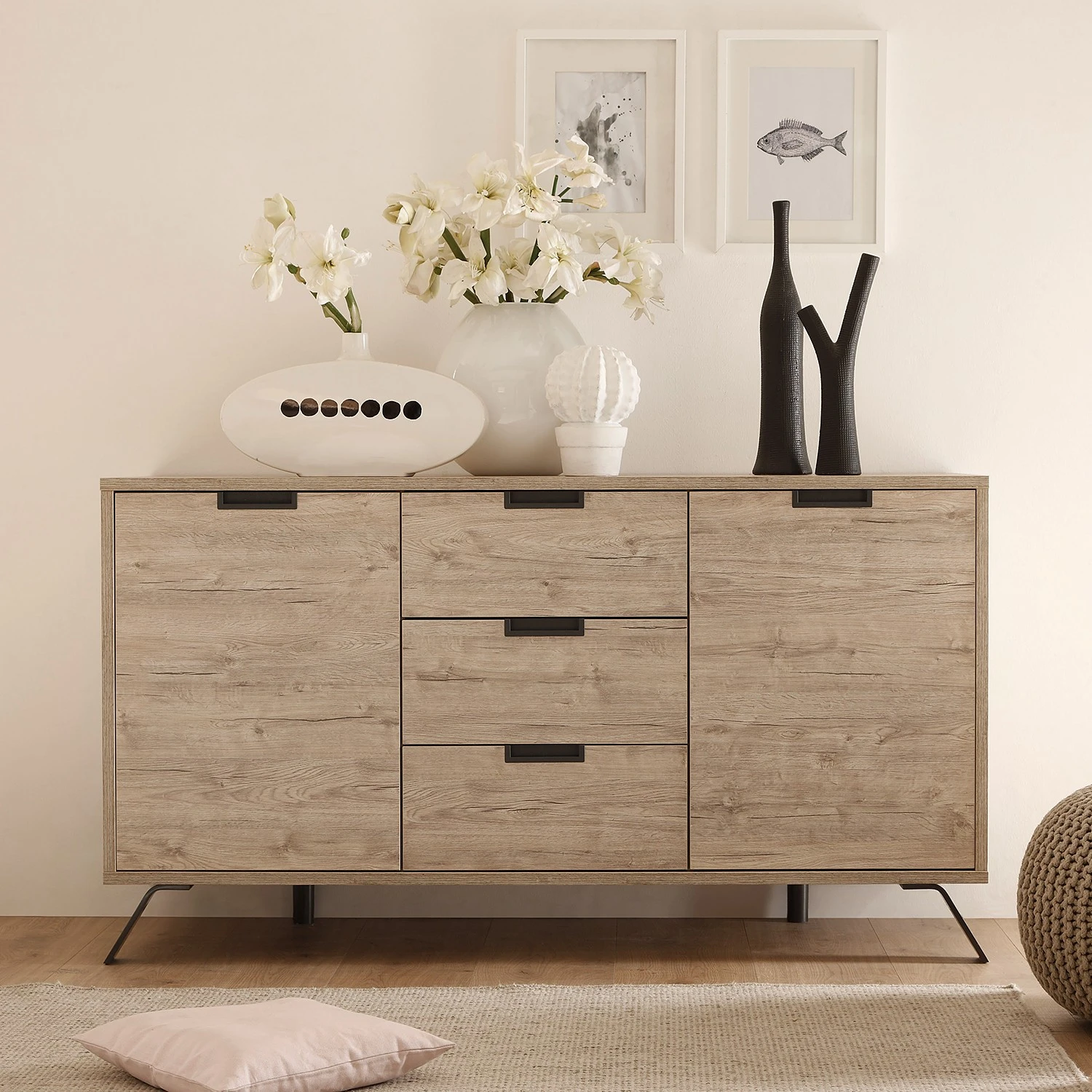 LC Spa Sideboard Palma I - Eiche Dekor 3 LC Spa Sideboard Palma I - Eiche Dekor – Bild 3