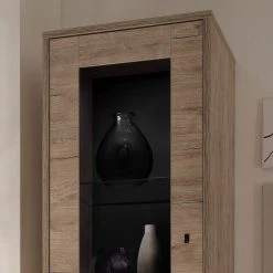 LC Spa Standvitrine Palma - Eiche Dekor -Wohnzimmermöbel boutique en ligne 1000091536 201029 08214400066 DETAILS P000000001000091536