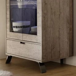 LC Spa Vitrinenschrank Palma - Eiche Dekor -Wohnzimmermöbel boutique en ligne 1000091538 201029 08220800074 DETAILS P000000001000091538