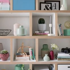 Temahome Regal Berlin - Weiß / Hellbraun - 150 x 198 cm -Wohnzimmermöbel boutique en ligne 1000094984 190215 10314100004 GALLERYIMAGES P000000001000094984