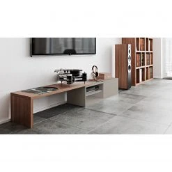 Temahome TV-Lowboard Echo - Grau / Walnuss -Wohnzimmermöbel boutique en ligne 1000094994 180712 10470166 MOOD GALLERYIMAGES P000000001000094994 mood