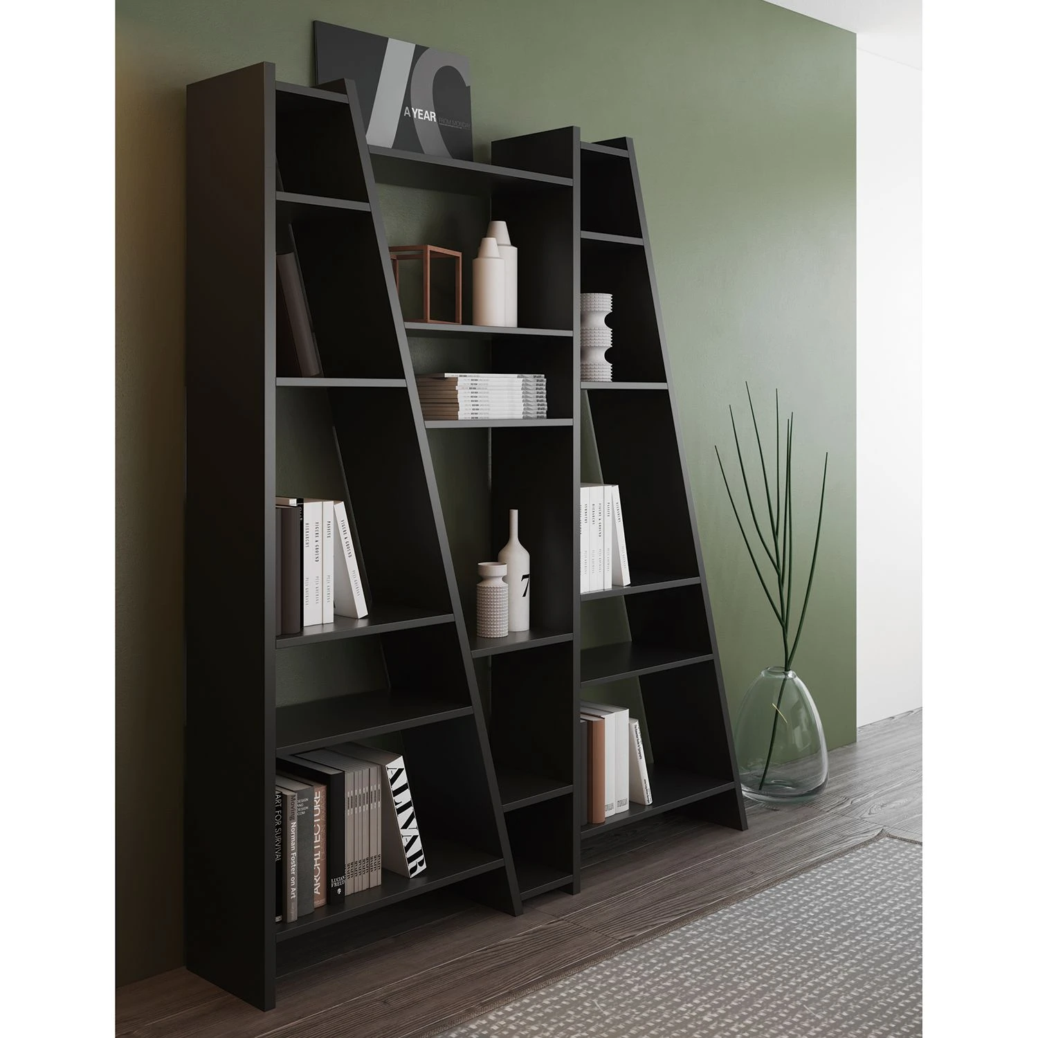 Temahome Regal Malcom III - Schwarz 3 Temahome Regal Malcom III - Schwarz – Bild 3