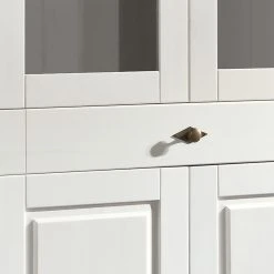 Maison Belfort Vitrine Bergen III - Kiefer massiv - Kiefer Weiß -Wohnzimmermöbel boutique en ligne 1000104279 211122 08320300296 DETAILS P000000001000104279