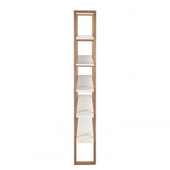 Mørteens Bücherregal Store I - Eiche teilmassiv - Weiß / Eiche -Wohnzimmermöbel boutique en ligne 1000113301 180905 07483203 GALLERYIMAGES P000000001000113301