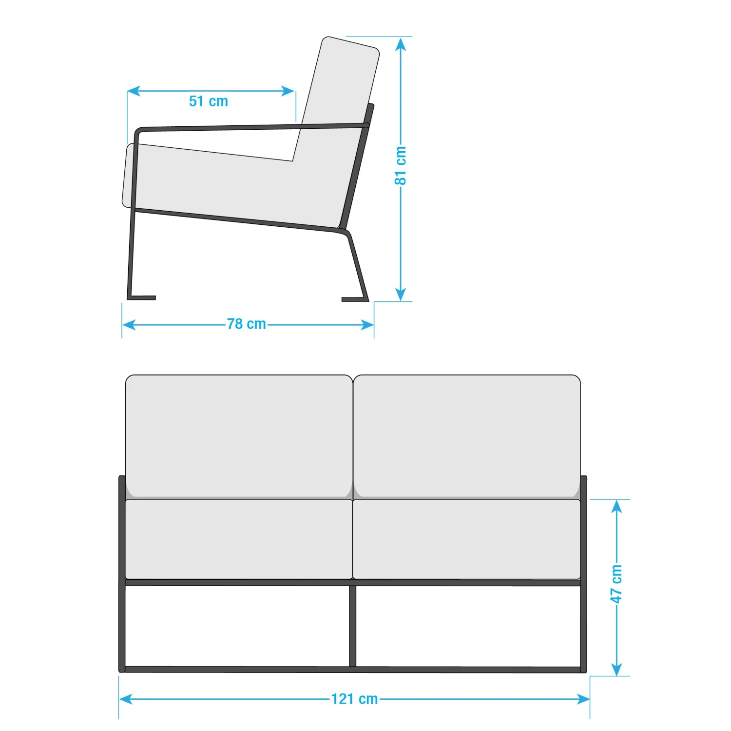 Ars manufacti Sofa Voda II (2-Sitzer) - Schokolade/ Braun 8 Ars manufacti Sofa Voda II (2-Sitzer) - Schokolade/ Braun – Bild 8