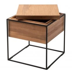 Studio Copenhagen Beistelltisch Cubus I - Eiche Massiv / Metall - Eiche -Wohnzimmermöbel boutique en ligne 1000114081 190417 14473300023 GALLERYIMAGES P000000001000114081