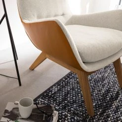 Studio Copenhagen Sessel Hepburn I - Beige / Cognac - Eiche Dunkel -Wohnzimmermöbel boutique en ligne 1000114813 180803 085037159 MOOD GALLERYIMAGES P000000001000114813 mood