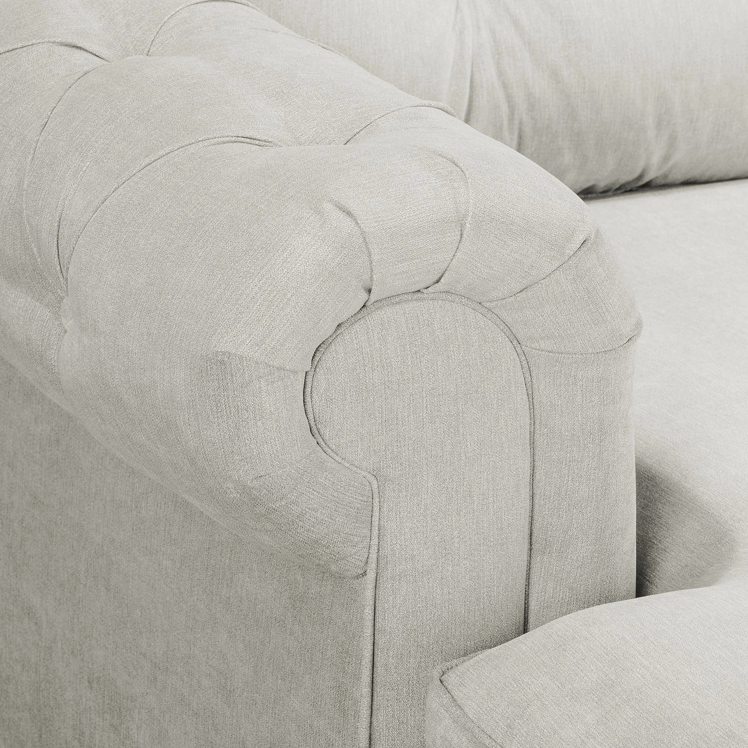 Velvet Studio Ecksofa Marau - Kies - Longchair davorstehend links 11 Velvet Studio Ecksofa Marau - Kies - Longchair davorstehend links – Bild 11