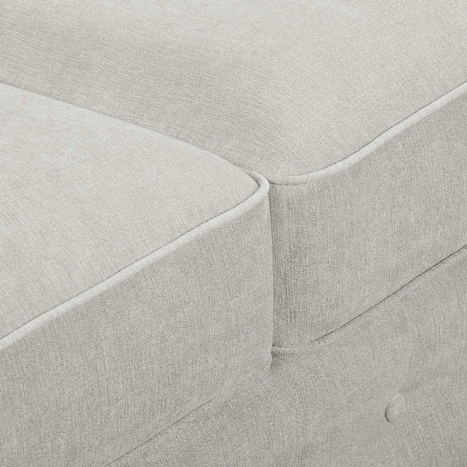 Velvet Studio Ecksofa Marau - Kies - Longchair davorstehend links 12 Velvet Studio Ecksofa Marau - Kies - Longchair davorstehend links – Bild 12