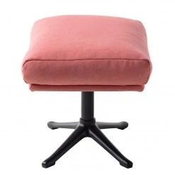 Studio Copenhagen Polsterhocker Garbo III - Webstoff - Webstoff Osta: Koralle - Schwarz -Wohnzimmermöbel boutique en ligne 1000116270 180926 181030717 GALLERYIMAGES P000000001000116270