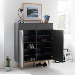 Mørteens Schuhkommode Lindholm II - Grau -Wohnzimmermöbel boutique en ligne 1000119255 190214 13124400002 GALLERYIMAGES P000000001000119255