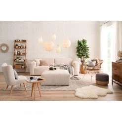 Ars Natura 3-Sitzer Sofa LORALAI - Cordstoff Lola: Creme -Wohnzimmermöbel boutique en ligne 1000123336 180911 09581116 MOOD GALLERYIMAGES P000000001000123336 mood